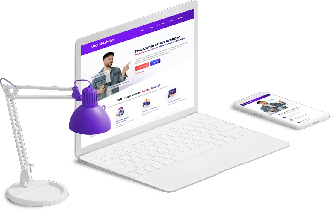 Tworzenie stron internetowych Kraków – projekt UX/UI