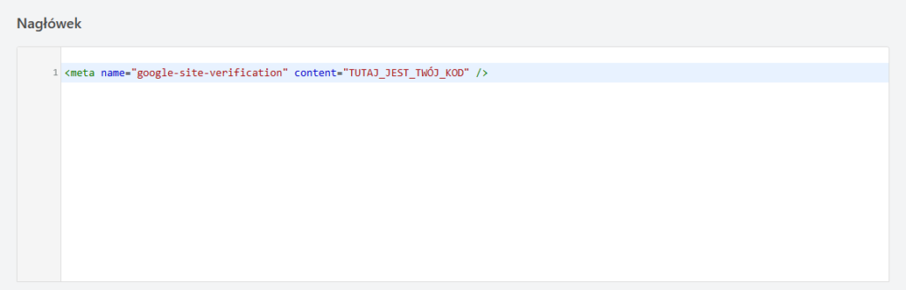 Krok 5. Wklej kod w sekcji Header