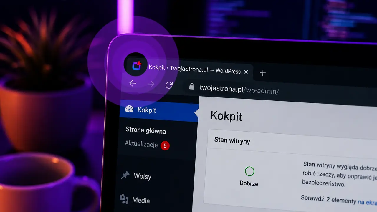 jak dodać favicon wordpress?