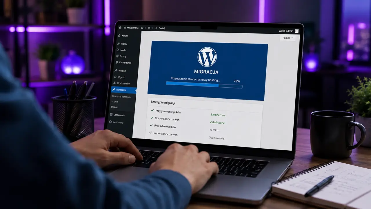 jak przenieść wordpress na inny hosting ?