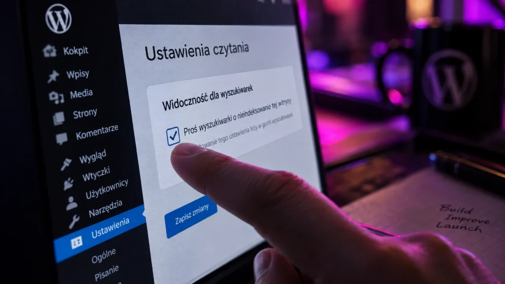 Jak ukryć stronę WordPress przed Google